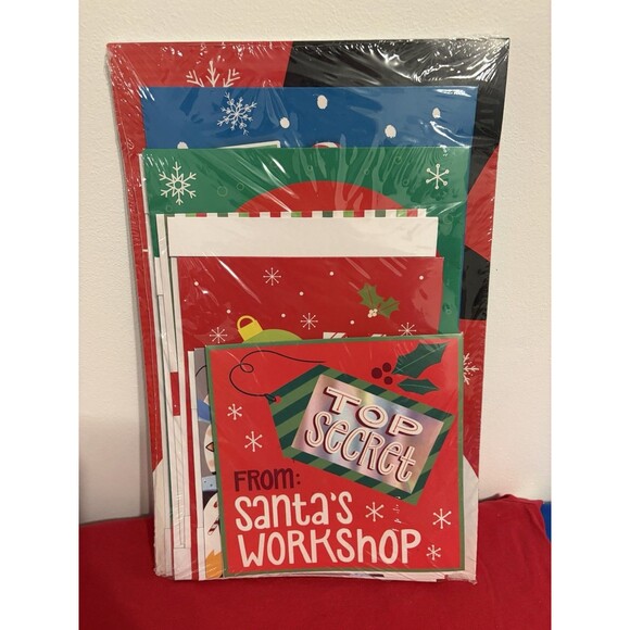 Christmas Gift Bags Boxes Lot Bulk 10-Multiple Sizes Bags 8-Gift Boxes Gift Tags - Picture 5 of 8